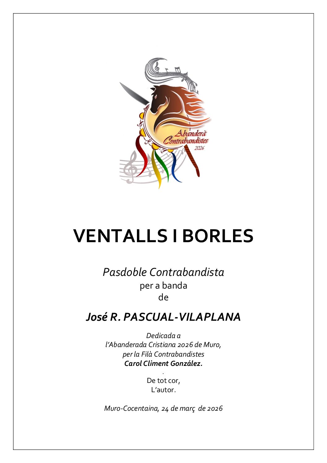 VENTALLS I BORLES